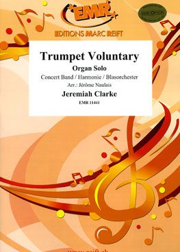 cubierta Trumpet Voluntary Organ Solo Marc Reift
