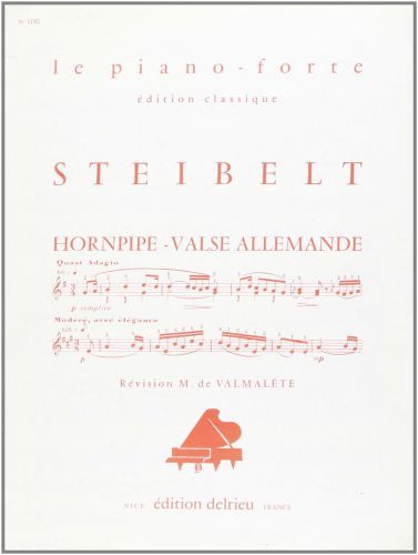 cubierta Valse allemande / Horn Pipe Delrieu