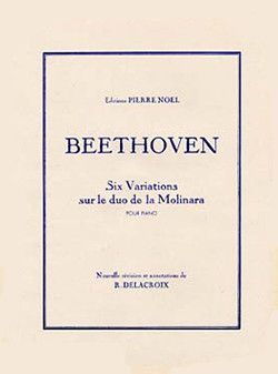 cubierta Variations sur le duo de la Molinara (6) Combre