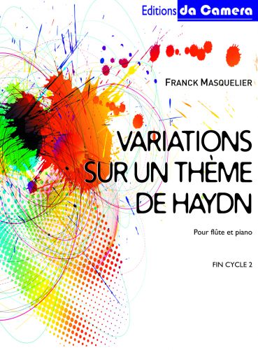 cubierta Variations sur un theme de Haydn DA CAMERA