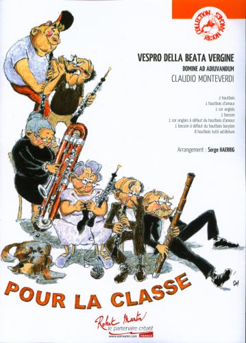 cubierta Vespro della Beata Vergine Editions Robert Martin