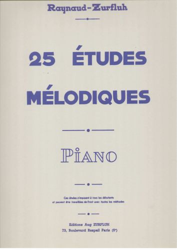 MAGNON D. 12 ETUDES MELODIQUES NIVEAU SUPERIEUR ELEVE
