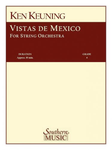 cubierta Vistas De Mexico Southern Music Company