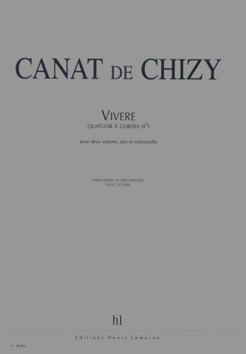 cubierta Vivere Editions Henry Lemoine