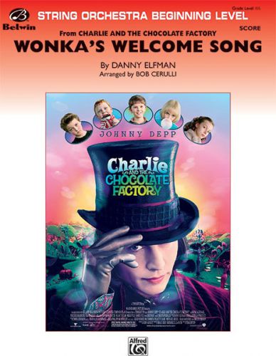 cubierta Wonka's Welcome Song (from Charlie and the Chocolate Factory) ALFRED