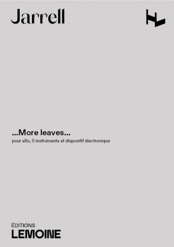 einband ...More leaves... Editions Henry Lemoine