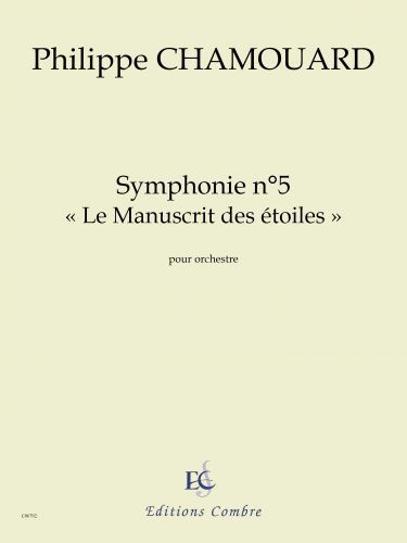 einband "Symphonie n5 "Le Manuscrit des toiles" Combre