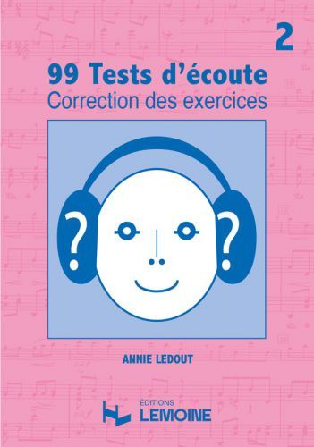 einband 99 Tests d'Ecoute Vol.2 corrig�s Editions Henry Lemoine