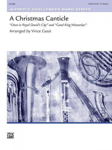 einband A Christmas Canticle ALFRED