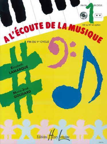 einband A l'écoute de la musique Cycle 1 Editions Henry Lemoine