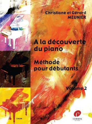 einband A la d�couverte du piano Vol.2 M�thode d�butant Combre