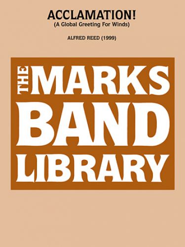 einband Acclamation! Hal Leonard