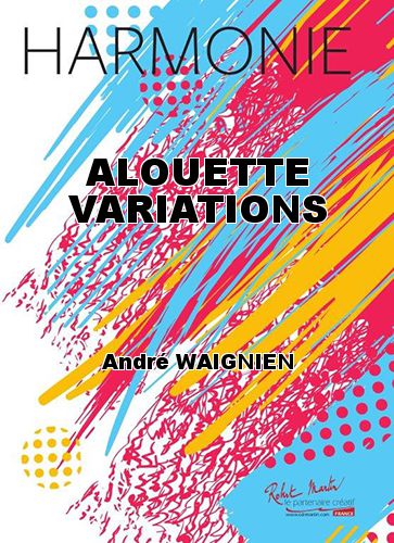 einband ALOUETTE VARIATIONS Martin Musique