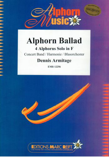 einband Alphorn Ballad 4 Alphorns Solo in F Marc Reift