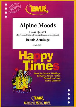 einband Alpine Moods 2 Trumpets & 3 Trombones Marc Reift