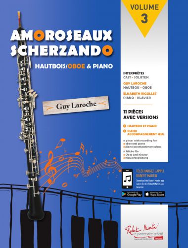 einband AMOROSEAUX SCHERZANDO - Vol.3 Editions Robert Martin