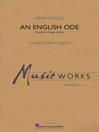 einband An English Ode (Come, Ye Sons of Art) De Haske