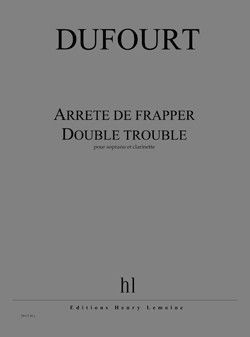 einband Arrête de frapper / Double trouble Editions Henry Lemoine