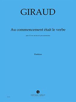 einband Au commencement tait le verbe Jobert