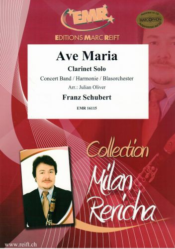 einband Ave Maria Clarinet Solo Marc Reift