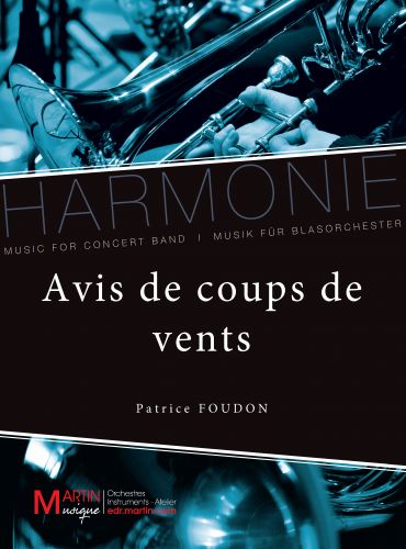 einband AVIS DE COUPS DE VENTS Martin Musique