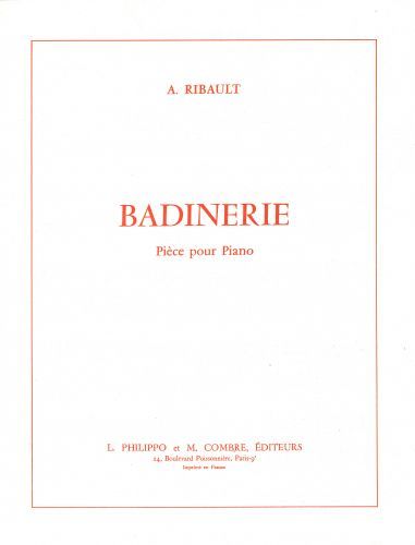 einband Badinerie Combre
