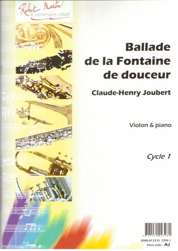 einband Ballade de la Fontaine de Douceur Robert Martin