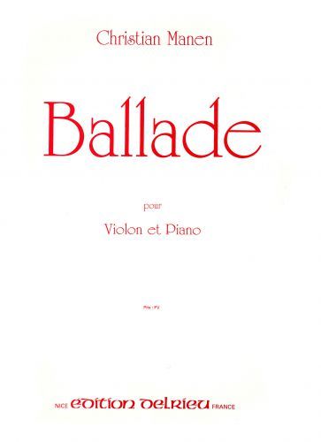 einband Ballade Delrieu