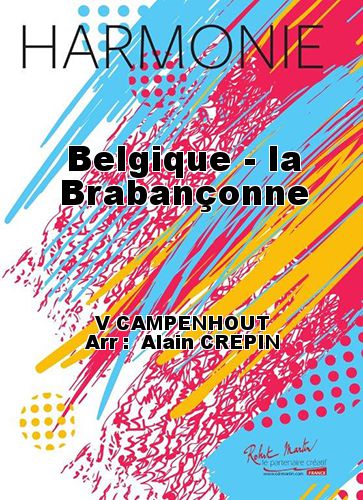 einband Belgique - la Brabançonne Martin Musique