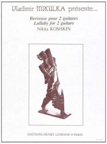 einband Berceuse Editions Henry Lemoine