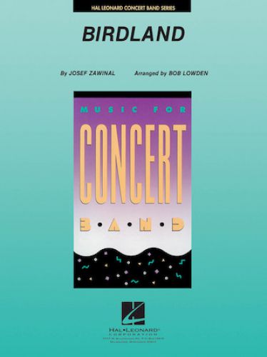 einband Birdland Hal Leonard