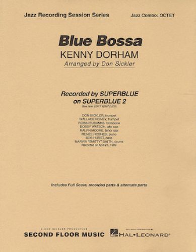 einband Blue Bossa Second Floor Music