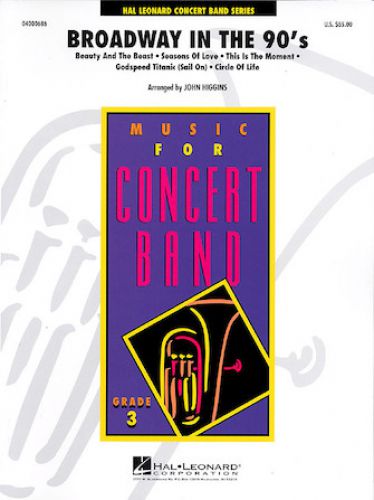 einband Broadway in the 90's  Hal Leonard