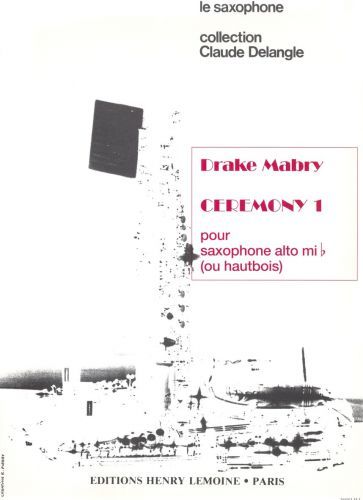 einband Ceremony I Editions Henry Lemoine