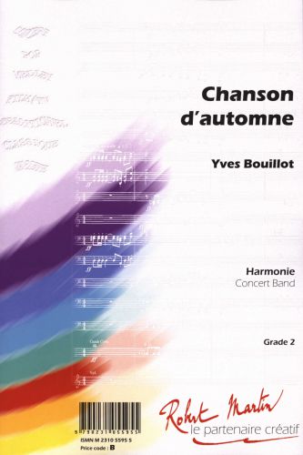 einband CHANSON D'AUTOMNE Editions Robert Martin