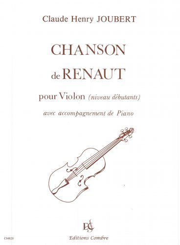 einband Chanson de Renaut Combre