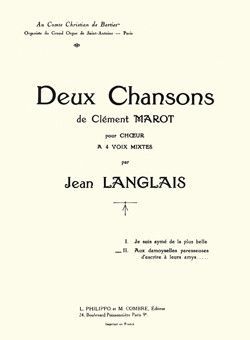 einband Chansons (2) Aux damoyselles paresseuses d'escrire à leurs amys... Combre