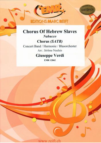 einband Chorus Of Hebrew Slaves + Chorus SATB Marc Reift