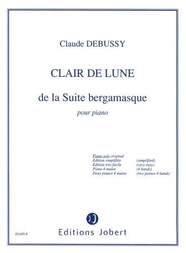 einband Clair de lune Jobert