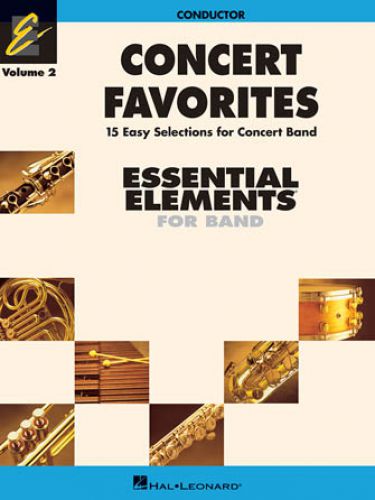 einband Concert Favorites Vol. 2 - Value Pak Hal Leonard