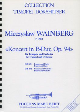 einband Concert In B-Dur, Op. 94 Marc Reift