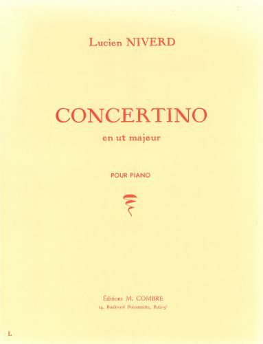 einband Concertino en Ut maj. Combre