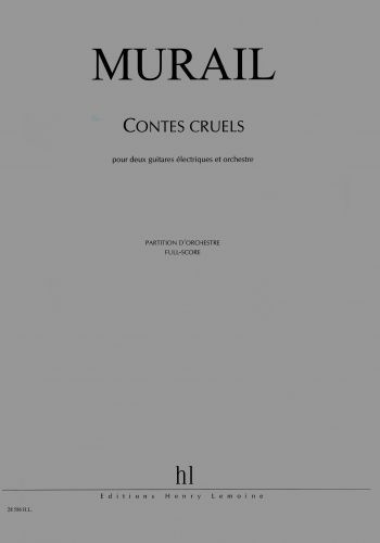 einband Contes cruels Editions Henry Lemoine