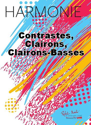 einband Contrastes, Clairons, Clairons-Basses Robert Martin