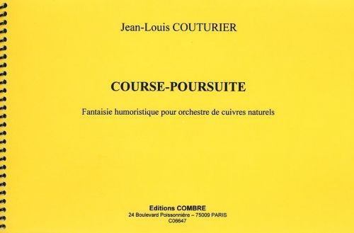 einband Course-Poursuite - fantaisie humoristique Combre