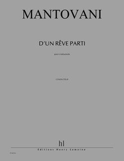 einband D'un rve parti Editions Henry Lemoine