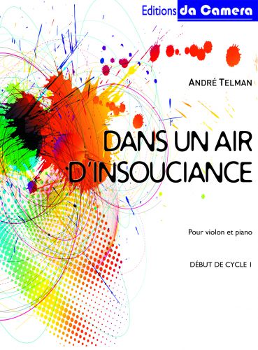 einband Dans un air d'insouciance DA CAMERA