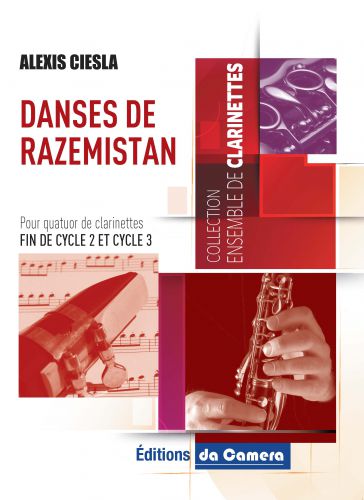 einband DANSES DU RAZEMISTAN  Quatuor de clarinettes DA CAMERA