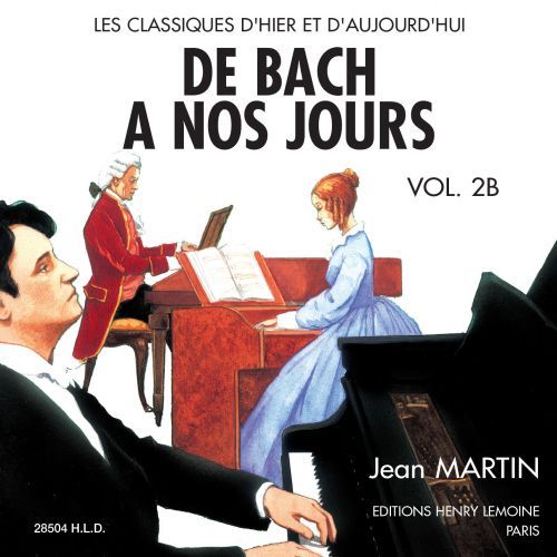 einband De Bach � nos jours Vol.2B CD seul Editions Henry Lemoine