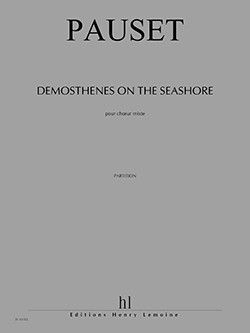 einband Demosthenes on the seashore Editions Henry Lemoine